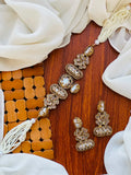Casual Wear-Emerald and Pearl Jewelry Set