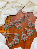 Bridal Wear - Mint Green Pastel Jewelry Set
